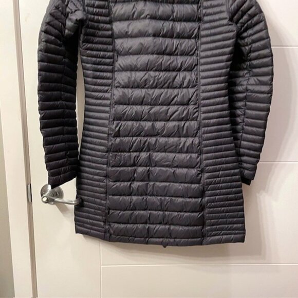 Kuhl SpyFire Down Parka Puffer Coat Black Size XS - Picture 12 of 16